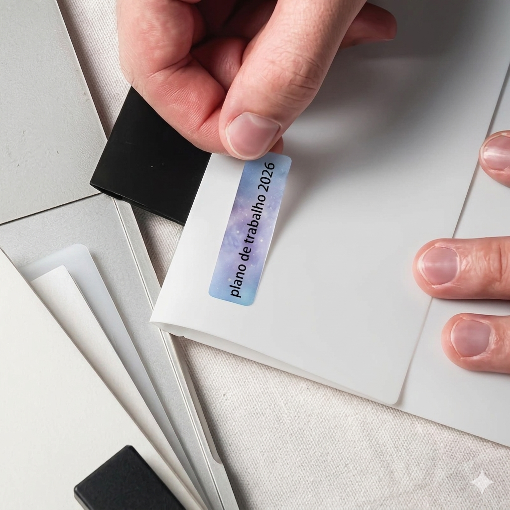 P50 Pro – Impressora Térmica Portátil Bluetooth para Etiquetas Personalizadas