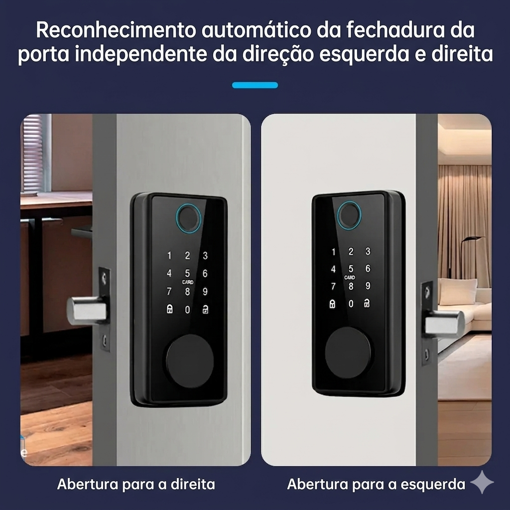 SmartLock Pro™ | Fechadura Digital 5 em 1