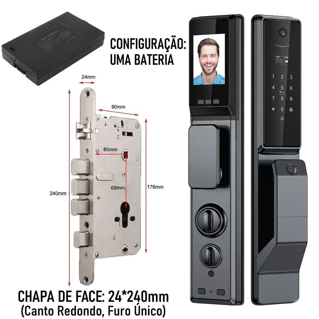 VisionGuard | Fechadura Inteligente com Câmera e Reconhecimento Facial