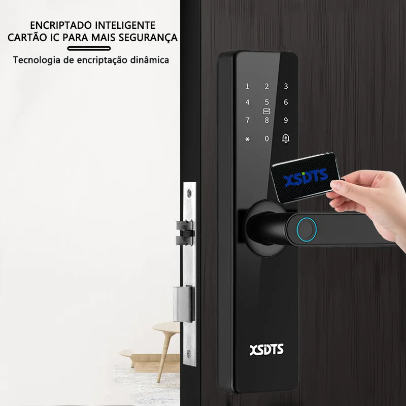 Fechadura Inteligente com Biometria e App