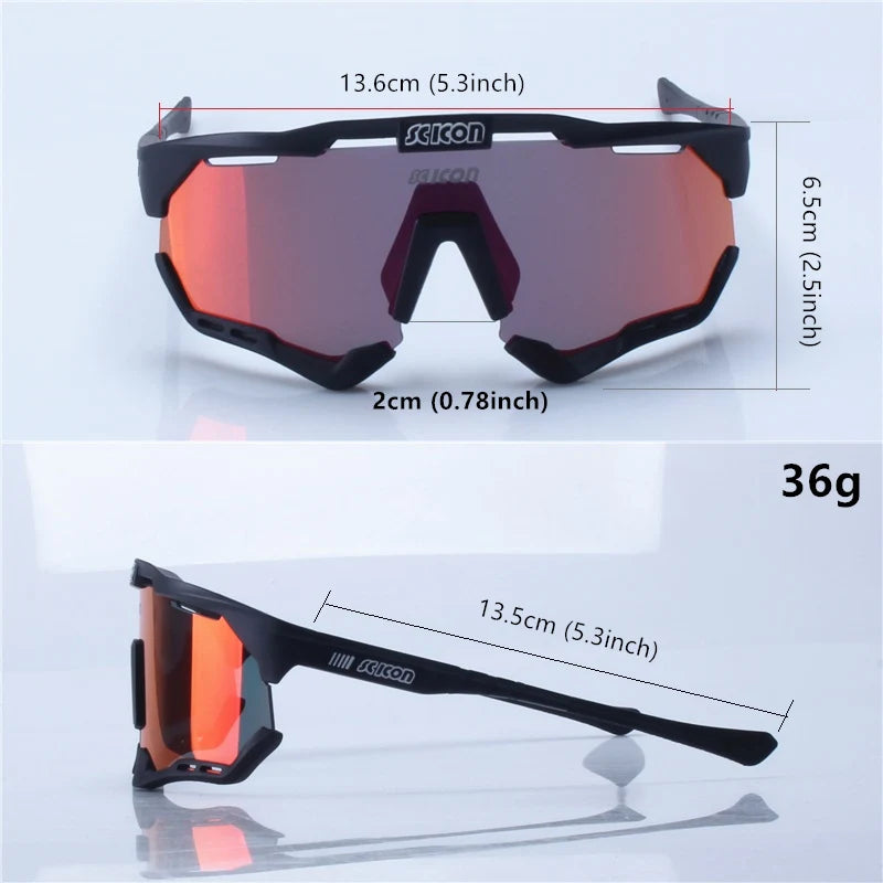 AeroVision Pro™ | Óculos Esportivos UV400 para Alta Performance