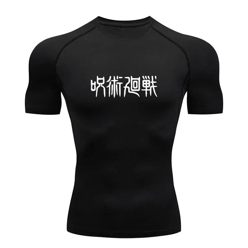 Camiseta Compressão Jujutsu Kaisen Dry Fit | Performance e Conforto