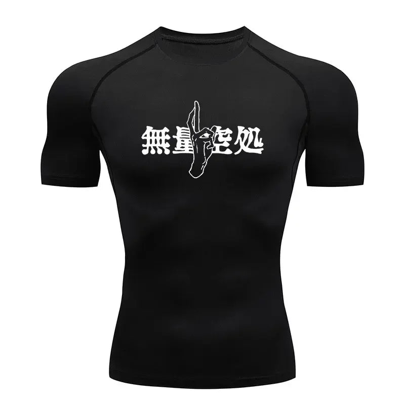 Camiseta Compressão Jujutsu Kaisen Dry Fit | Performance e Conforto