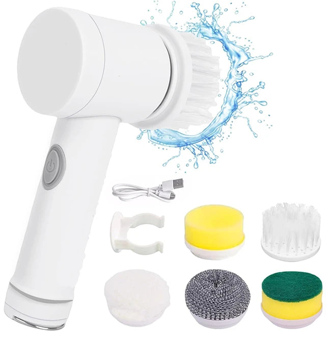 TurboClean – Escova Elétrica de Limpeza Profunda