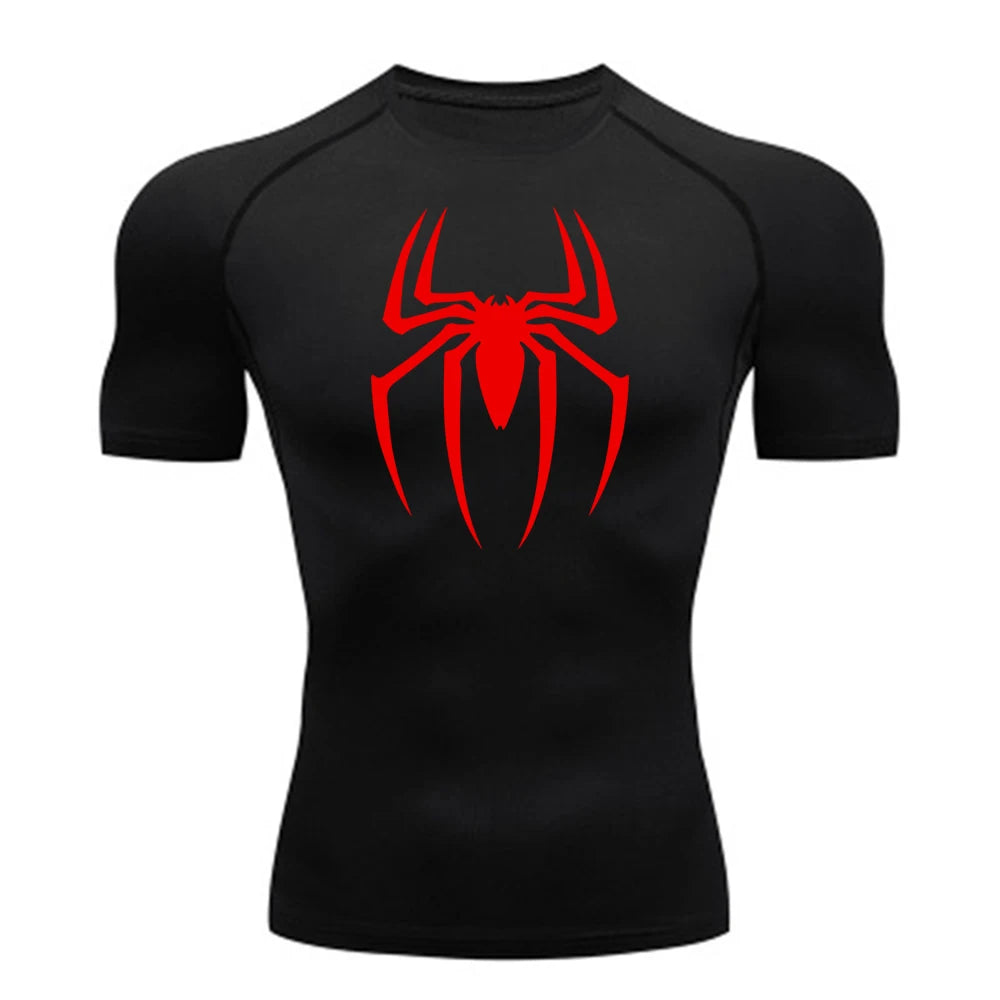 Camiseta Compressão Spider | Secagem Rápida e Performance
