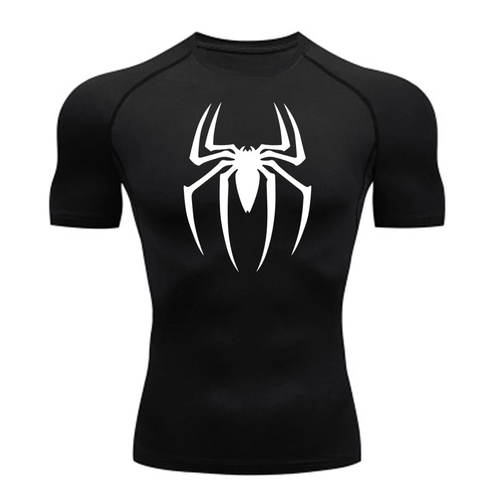 Camiseta Compressão Spider | Secagem Rápida e Performance