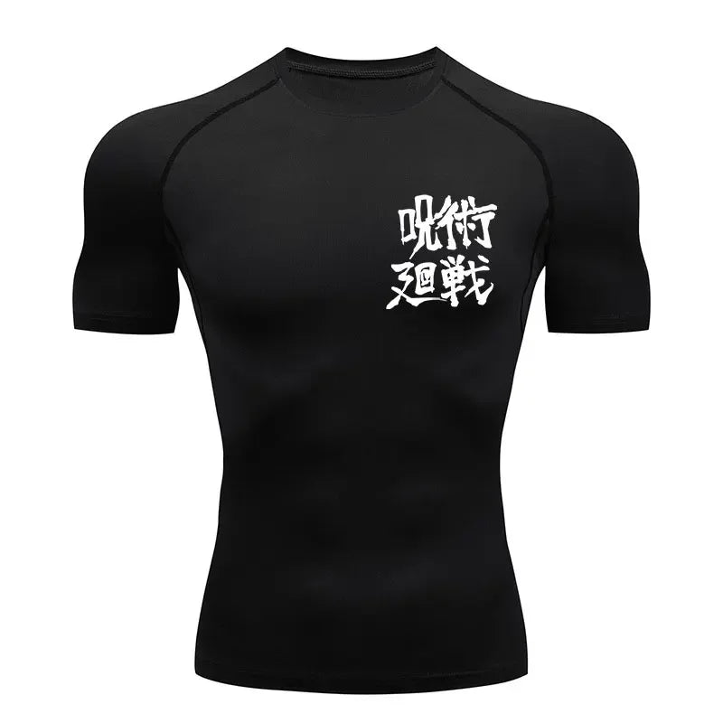 Camiseta Compressão Jujutsu Kaisen Dry Fit | Performance e Conforto