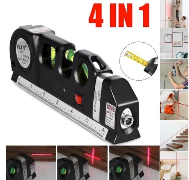 Laser Profissional com Nível e Trena