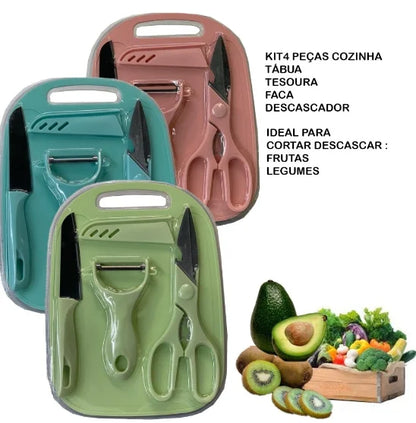 Kit Chef Completo 4 Peças