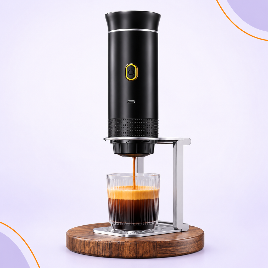 CoffeeGo – Cafeteira Expresso Portátil