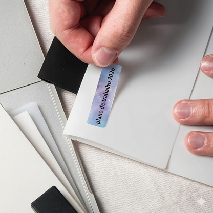 P50 Pro – Impressora Térmica Portátil Bluetooth para Etiquetas Personalizadas