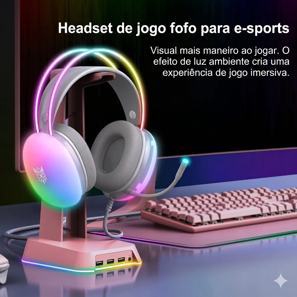 Headset gamer ONIKUMA
