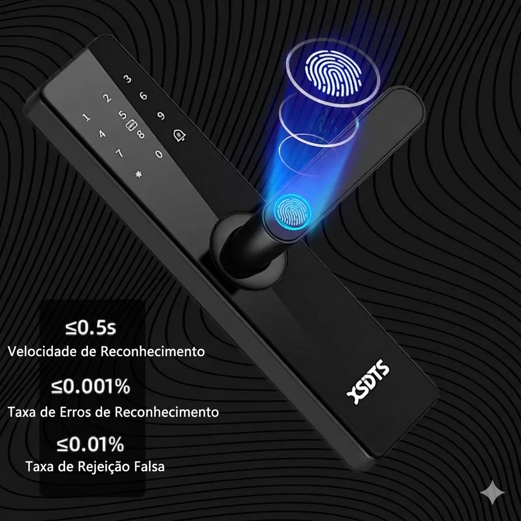 Fechadura Inteligente com Biometria e App