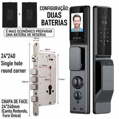 VisionGuard | Fechadura Inteligente com Câmera e Reconhecimento Facial