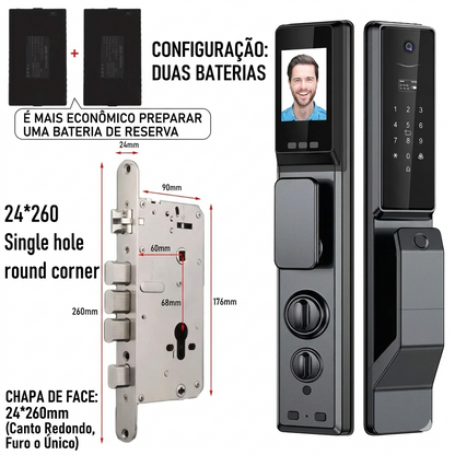VisionGuard | Fechadura Inteligente com Câmera e Reconhecimento Facial