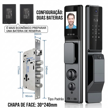 VisionGuard | Fechadura Inteligente com Câmera e Reconhecimento Facial