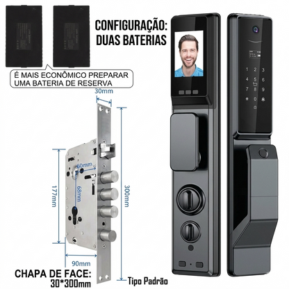 VisionGuard | Fechadura Inteligente com Câmera e Reconhecimento Facial