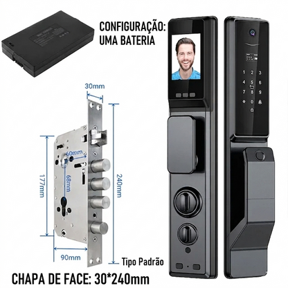 VisionGuard | Fechadura Inteligente com Câmera e Reconhecimento Facial
