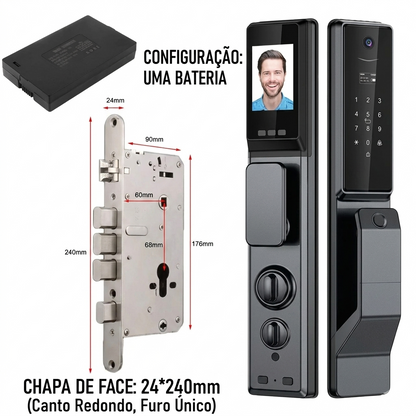 VisionGuard | Fechadura Inteligente com Câmera e Reconhecimento Facial