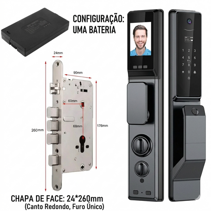 VisionGuard | Fechadura Inteligente com Câmera e Reconhecimento Facial