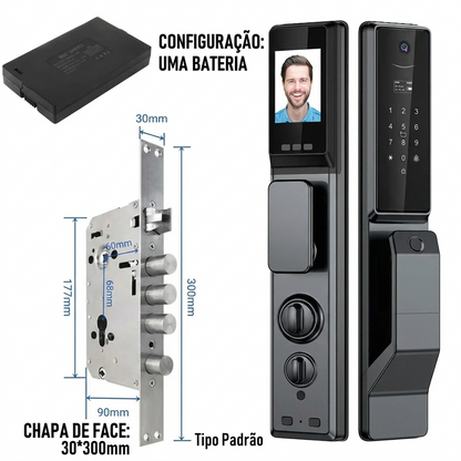 VisionGuard | Fechadura Inteligente com Câmera e Reconhecimento Facial