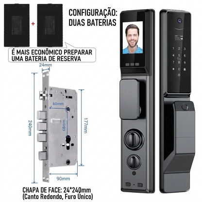 VisionGuard | Fechadura Inteligente com Câmera e Reconhecimento Facial