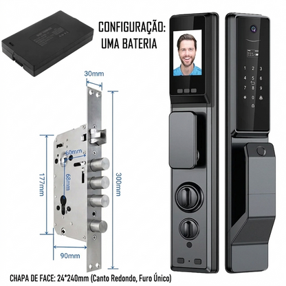 VisionGuard | Fechadura Inteligente com Câmera e Reconhecimento Facial