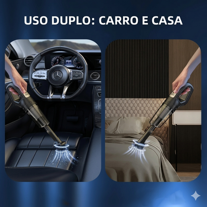 TurboVac Pro – Aspirador Portátil Sem Fio 120W