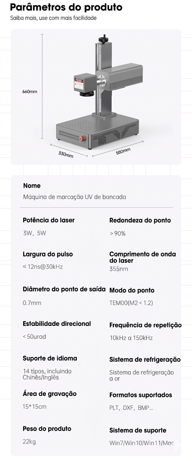 LaserMark Pro - Máquina Laser Profissional