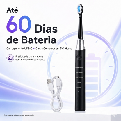 SonicSmile Pro – Escova Elétrica Sônica Recarregável