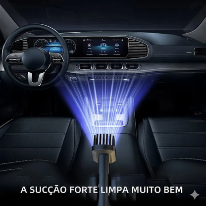 TurboVac Pro – Aspirador Portátil Sem Fio 120W