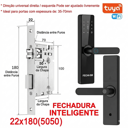 Fechadura Inteligente com Biometria e App