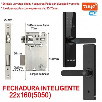 Fechadura Inteligente com Biometria e App