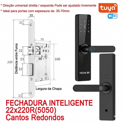 Fechadura Inteligente com Biometria e App