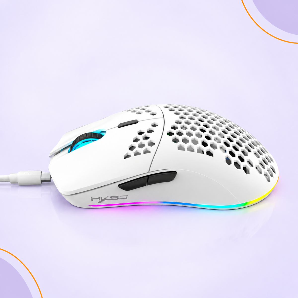 Mouse Gamer Sem Fio T66