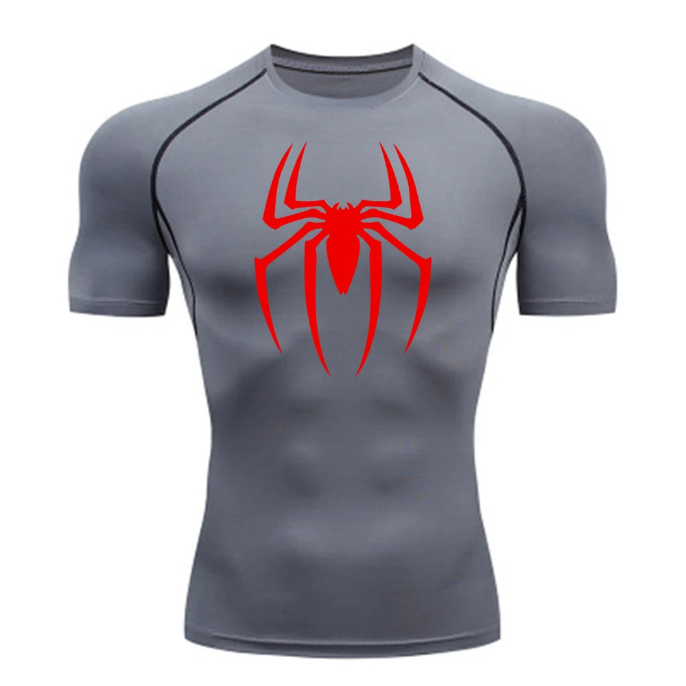 Camiseta Compressão Spider | Secagem Rápida e Performance