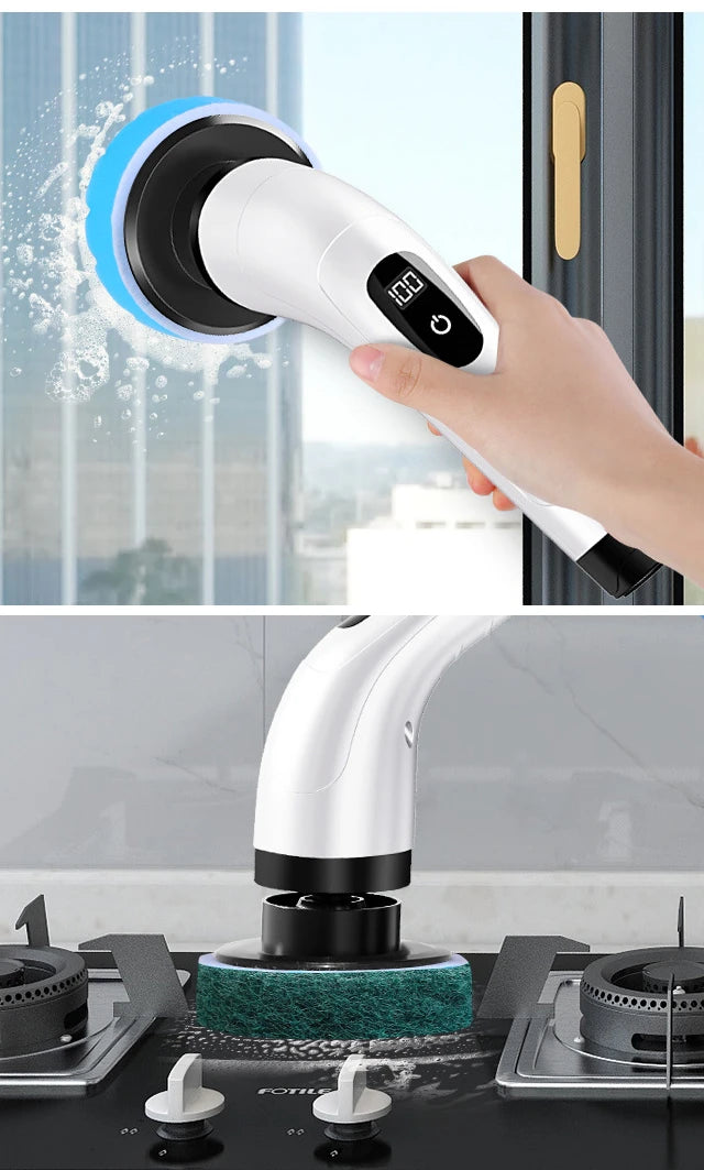 TurboClean – Escova Elétrica de Limpeza Profunda