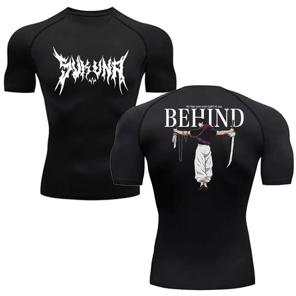 Camiseta Compressão Jujutsu Kaisen Dry Fit | Performance e Conforto