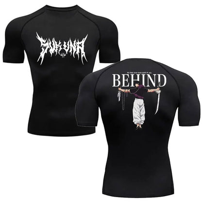 Camiseta Compressão Jujutsu Kaisen Dry Fit | Performance e Conforto