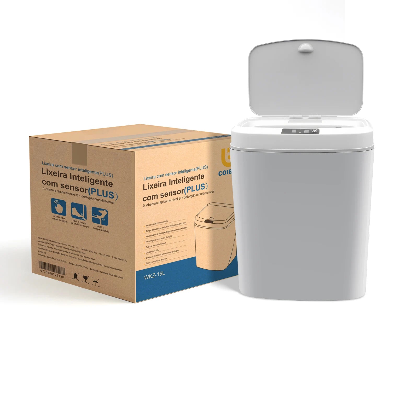 Lixeira Inteligente com Sensor Automático