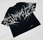 Cyber Thorn Tee | Camiseta Streetwear Gótica em Algodão