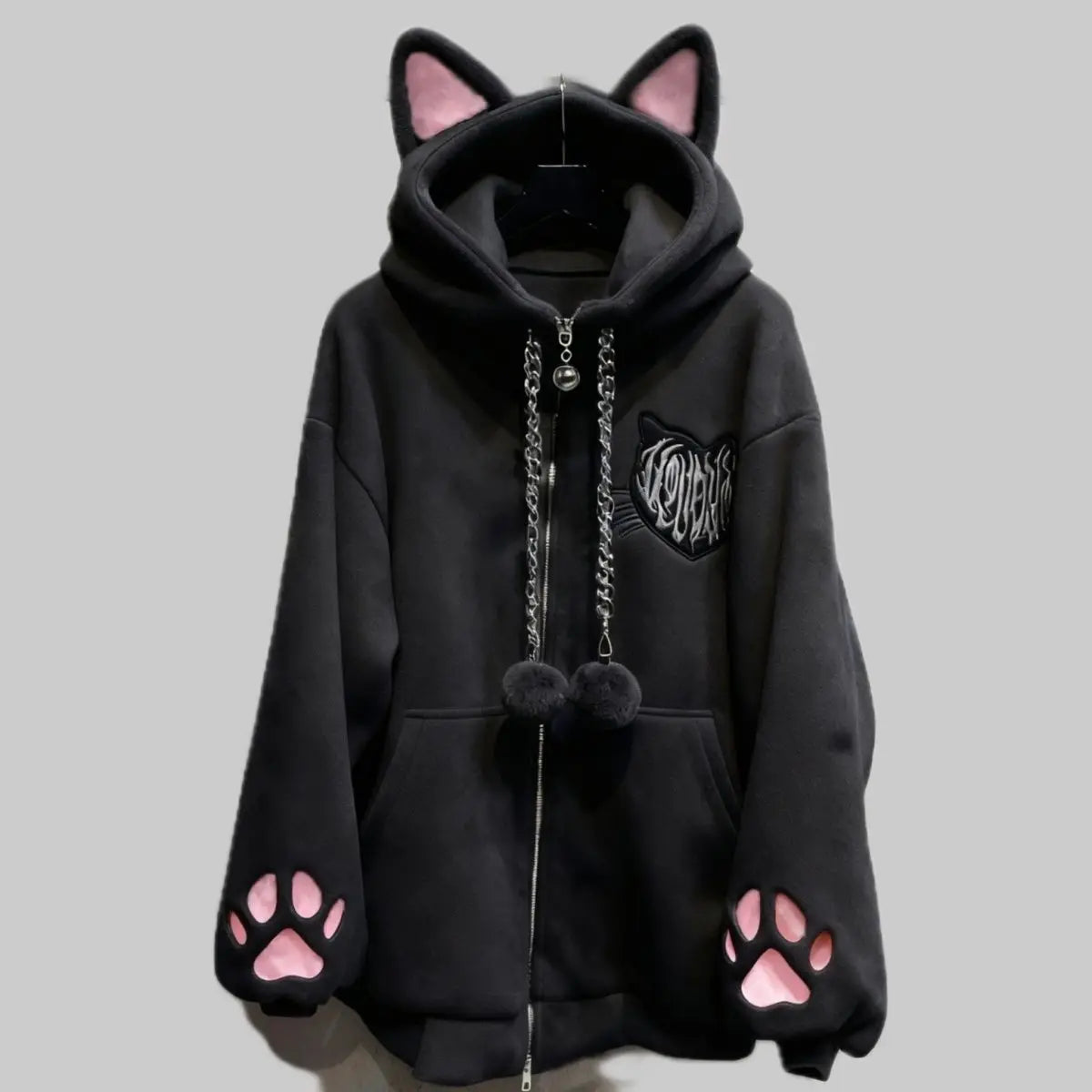 Kitty Fleece | Jaqueta Feminina com Orelhas de Gato