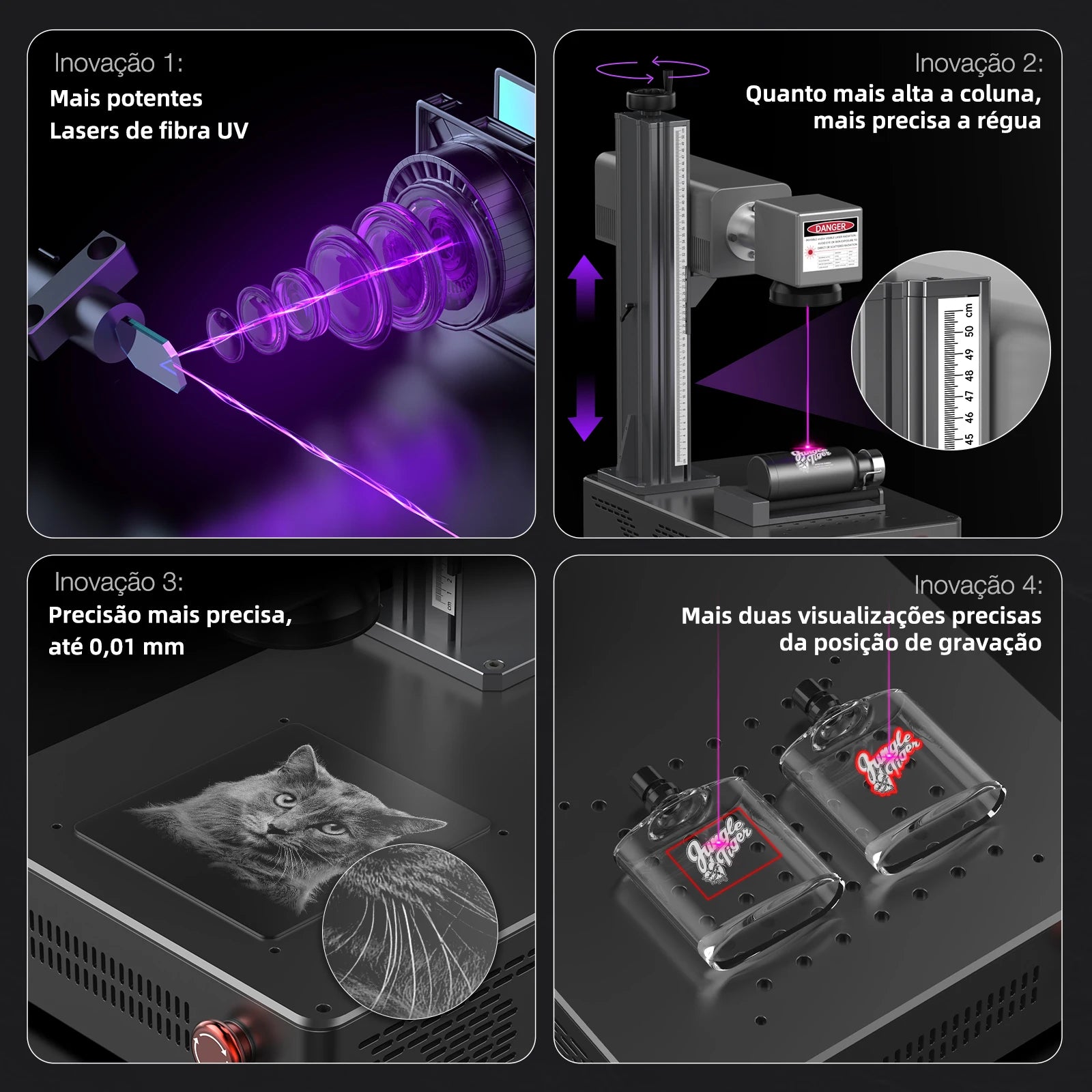 LaserMark Pro - Máquina Laser Profissional