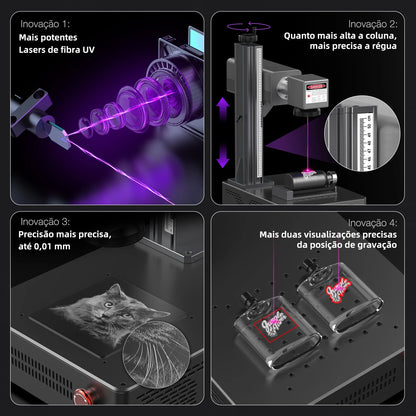 LaserMark Pro - Máquina Laser Profissional