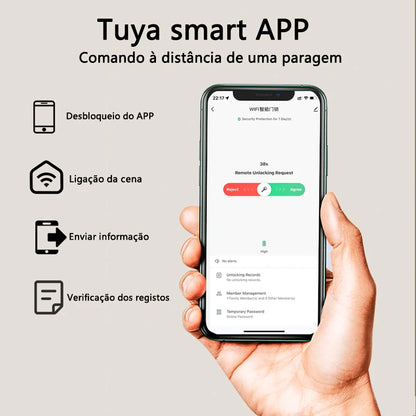Fechadura Inteligente com Biometria e App