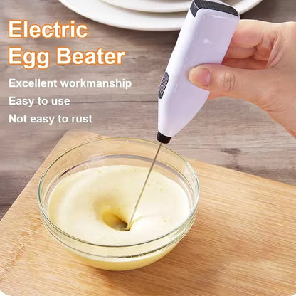 Mini Mixer Elétrico Premium – Café Cremoso, Leite Espuma!