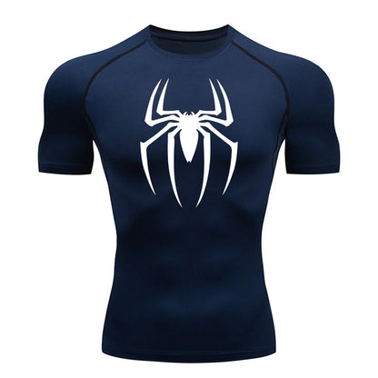 Camiseta Compressão Spider | Secagem Rápida e Performance