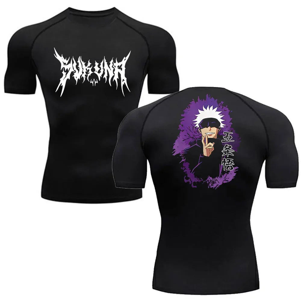 Camiseta Compressão Jujutsu Kaisen Dry Fit | Performance e Conforto