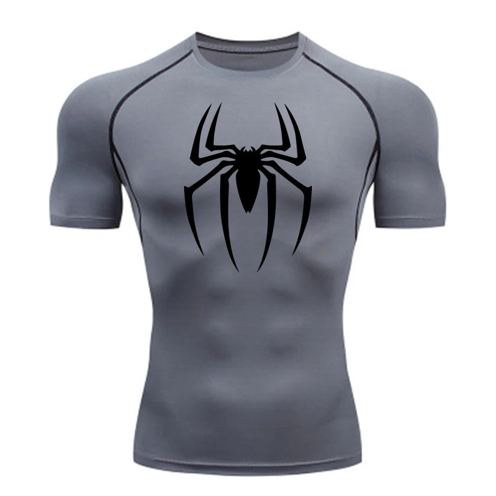 Camiseta Compressão Spider | Secagem Rápida e Performance