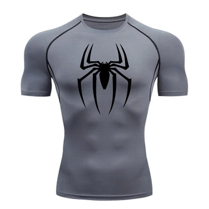 Camiseta Compressão Spider | Secagem Rápida e Performance